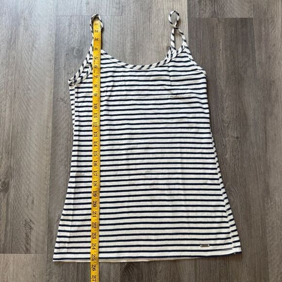 Abercrombie & Fitch Long Tank Navy White Stripe XS Stretchy - Picture 10 of 12